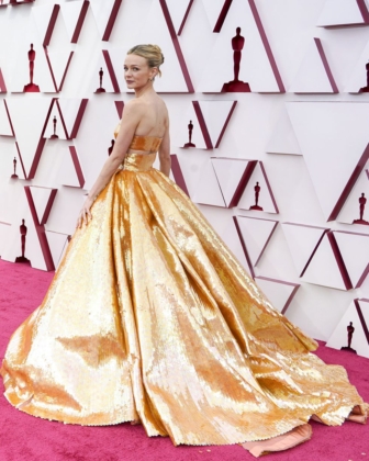 Oscars 2021: Los fascinantes looks de las estrellas de Hollywood