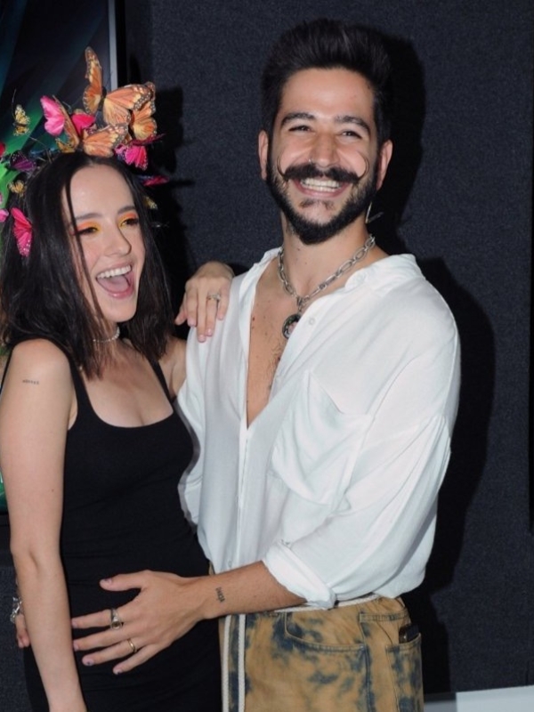 Camilo y Evaluna van a tope: felices por Índigo y presentes en el estreno de una película