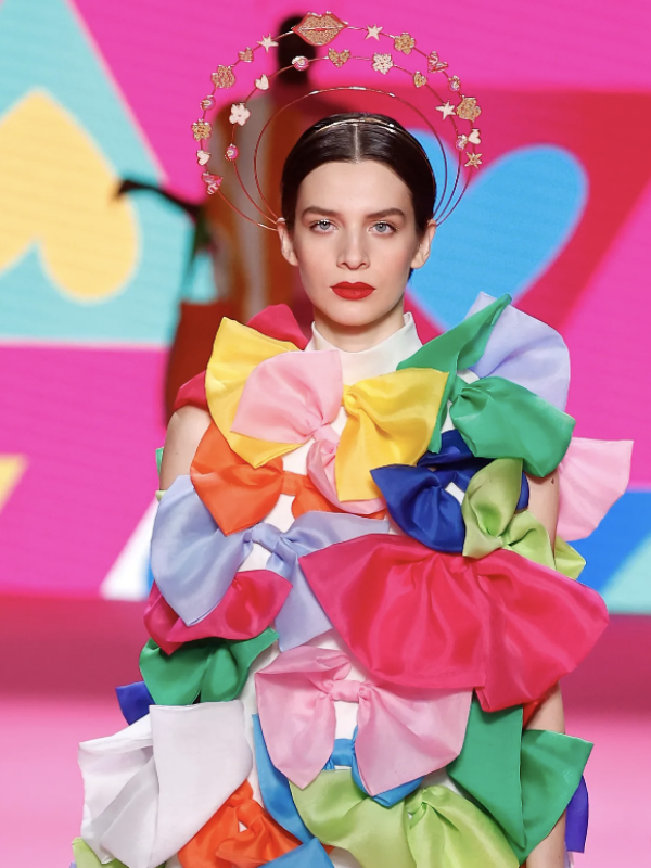 Ágatha Ruiz de la Prada ilusiona con su pasarela motorista